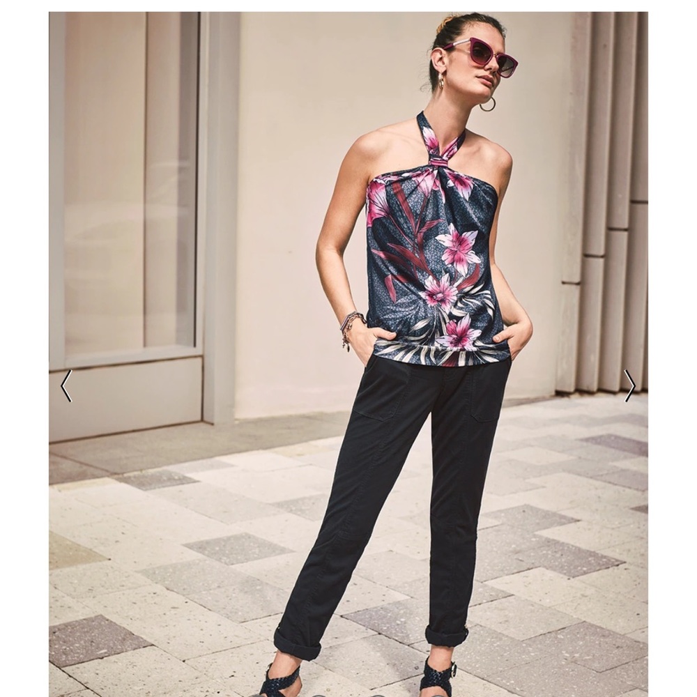 WHBM knot neck halter
